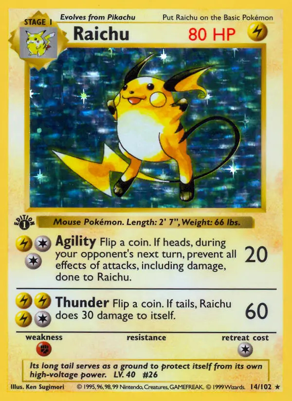 Image of the card Raichu