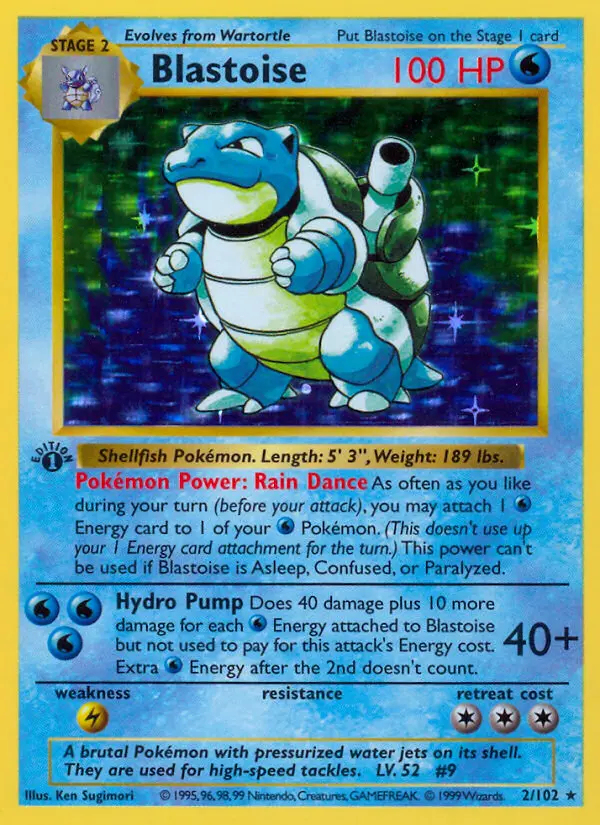Image of the card Blastoise