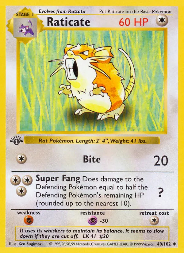 Image of the card Raticate