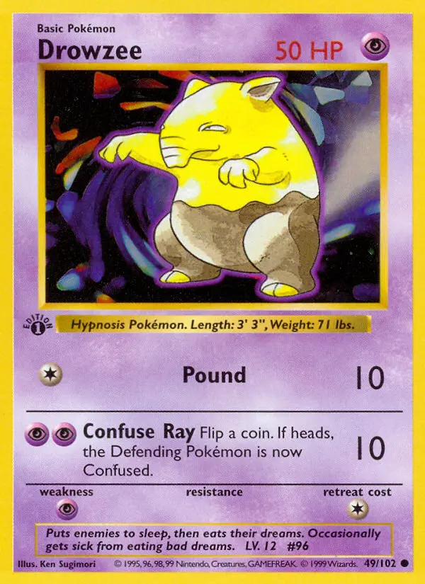 Image of the card Drowzee
