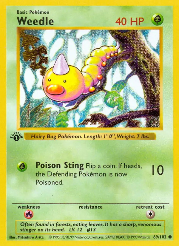 Image of the card Weedle
