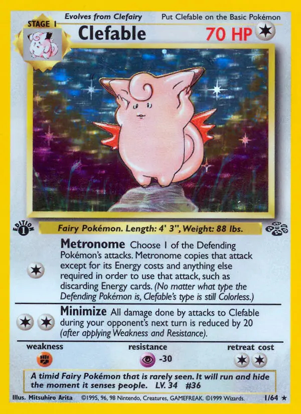 Image of the card Clefable