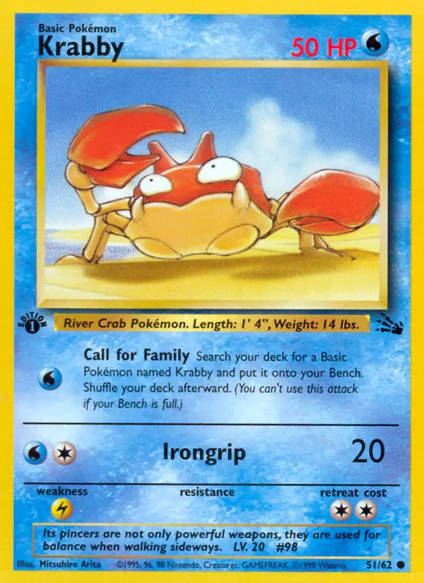 Image of the card Krabby
