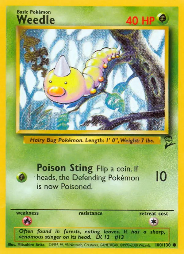 Image of the card Weedle