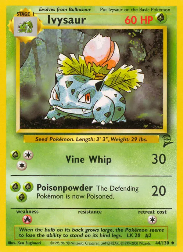 Image of the card Ivysaur