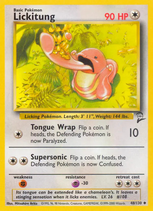 Image of the card Lickitung