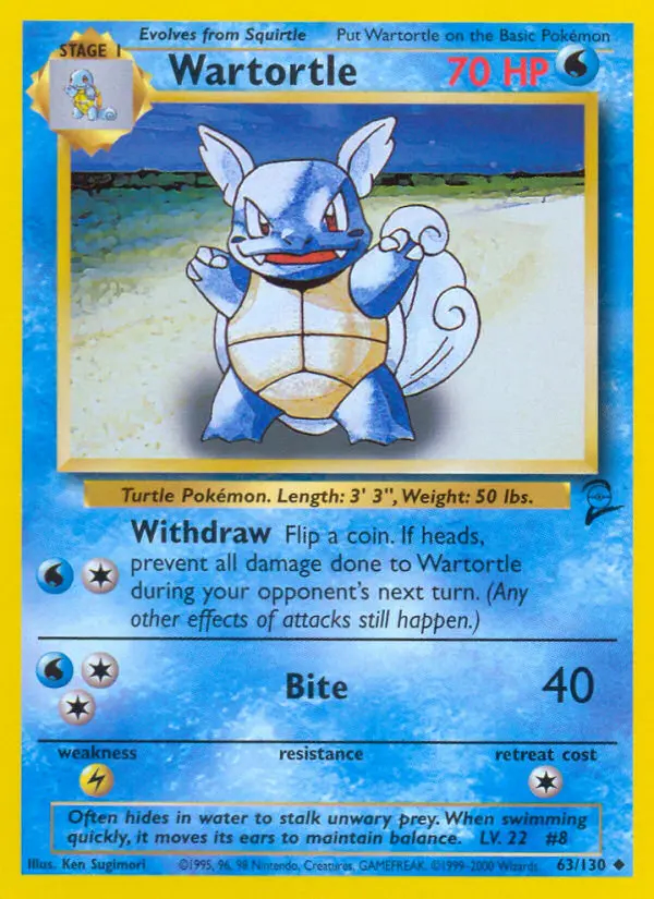 Image of the card Wartortle