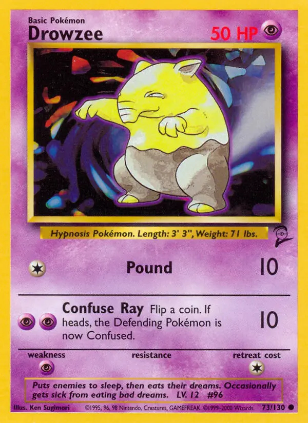 Image of the card Drowzee