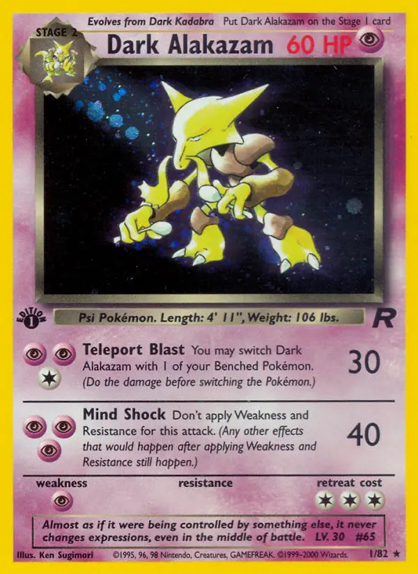 Image of the card Dark Alakazam
