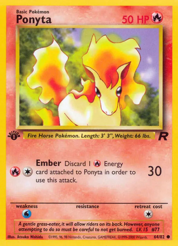 Image of the card Ponyta