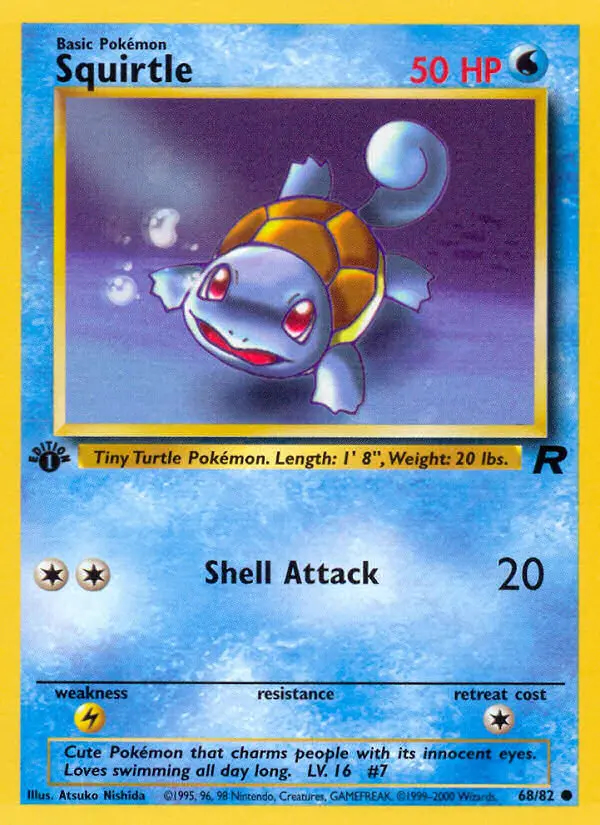 Image of the card Squirtle