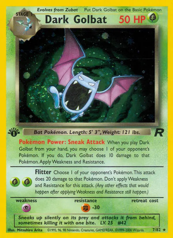 Image of the card Dark Golbat