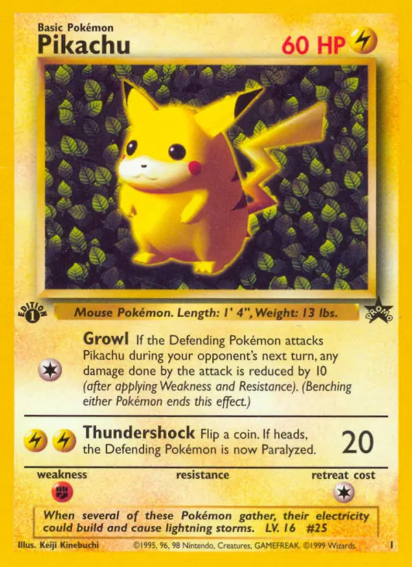 Image of the card Pikachu