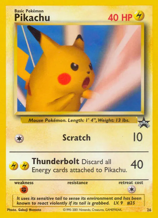 Image of the card Pikachu