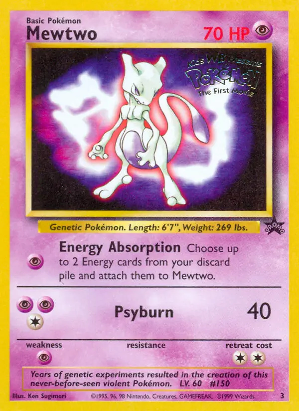 Image of the card Mewtwo
