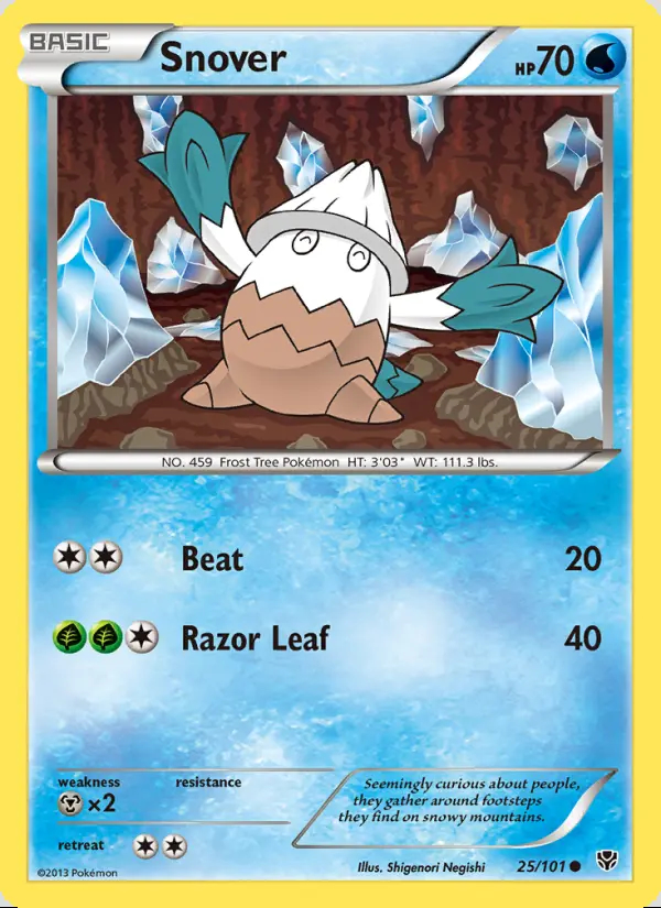 Image of the card Snover