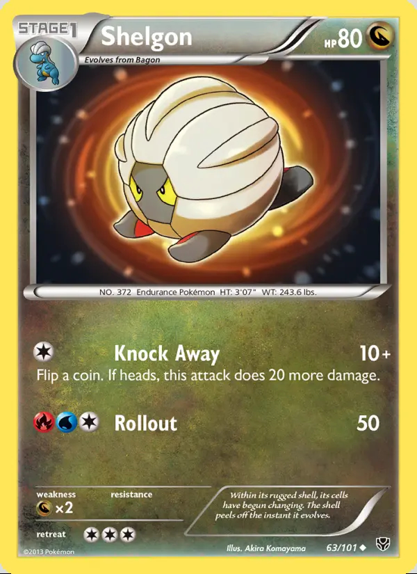 Image of the card Shelgon
