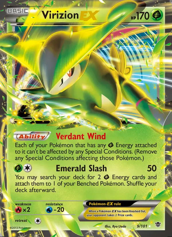 Image of the card Virizion-EX