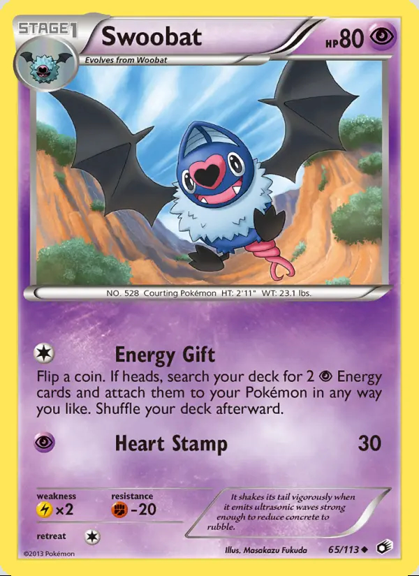 Image of the card Swoobat