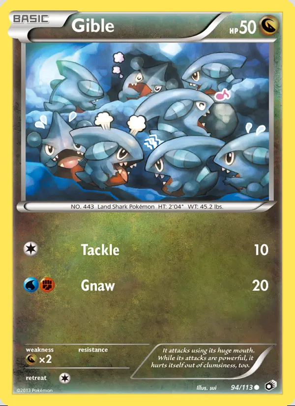 Image of the card Gible