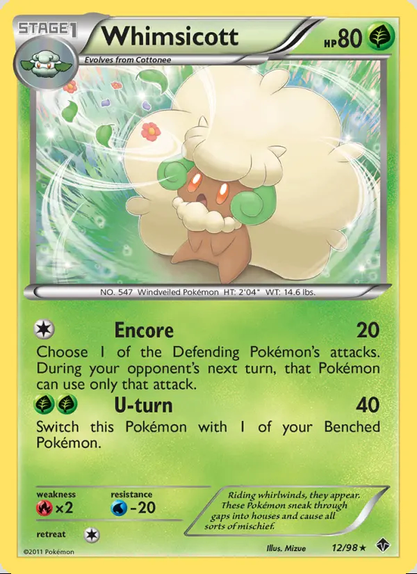 Image of the card Whimsicott