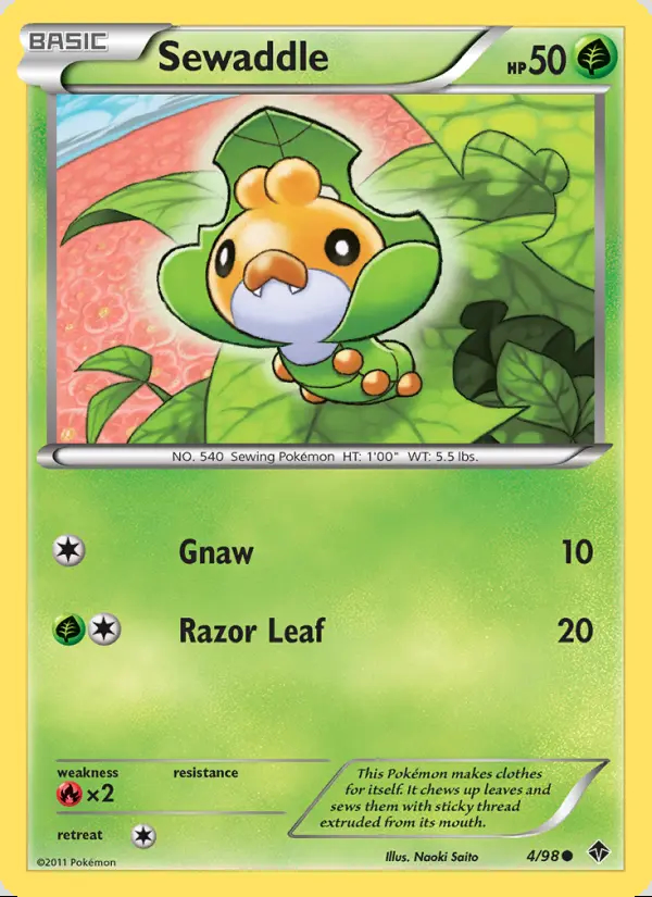 Image of the card Sewaddle