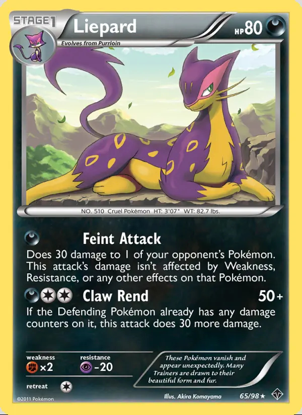 Image of the card Liepard