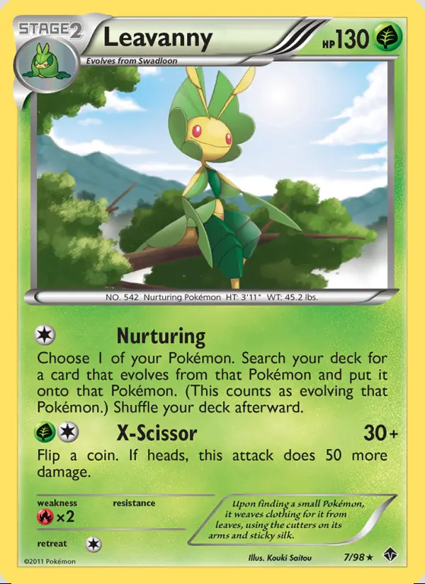 Image of the card Leavanny