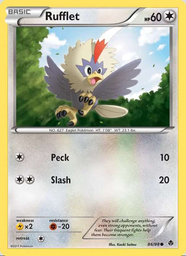 Image of the card Rufflet