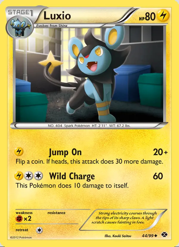 Image of the card Luxio