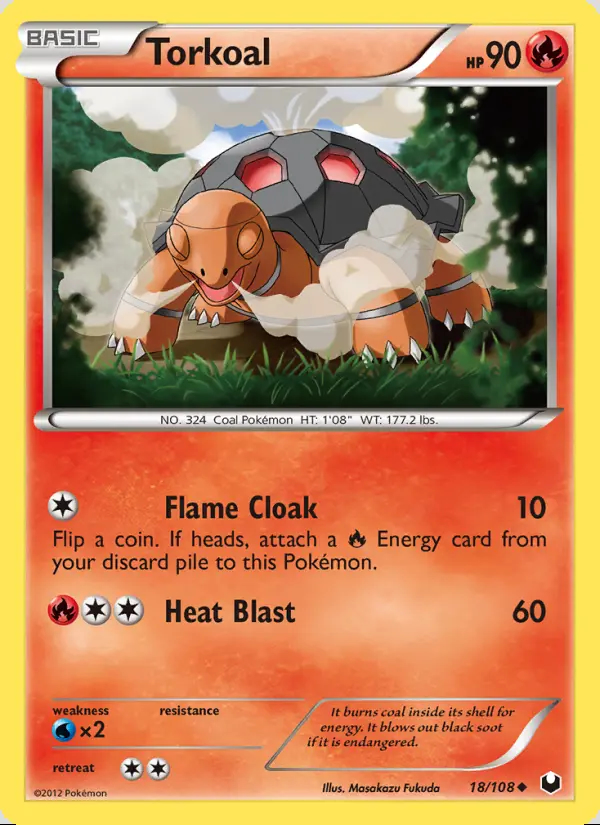 Image of the card Torkoal
