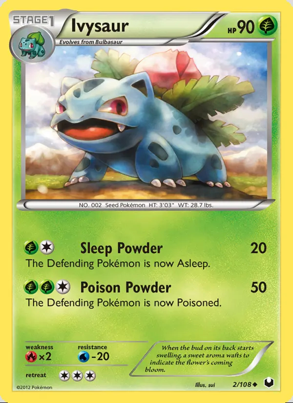 Image of the card Ivysaur