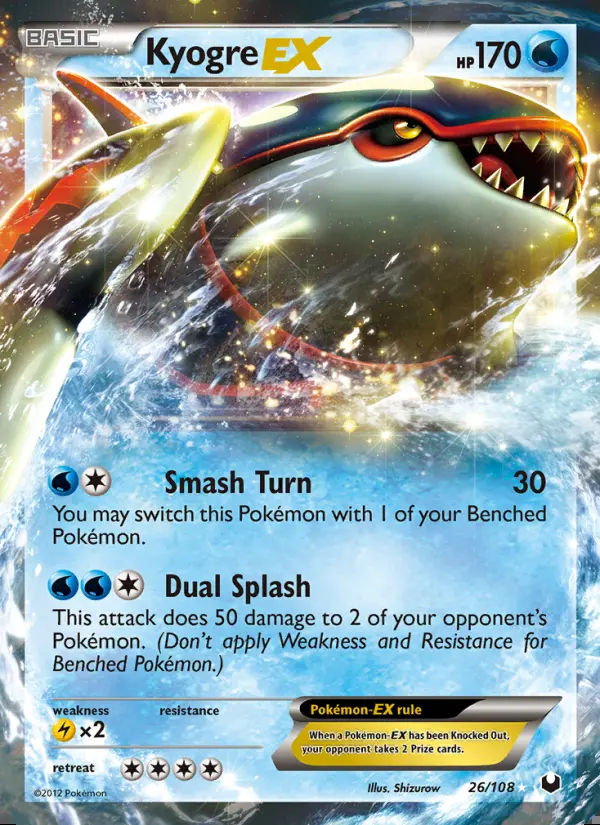Image of the card Kyogre-EX
