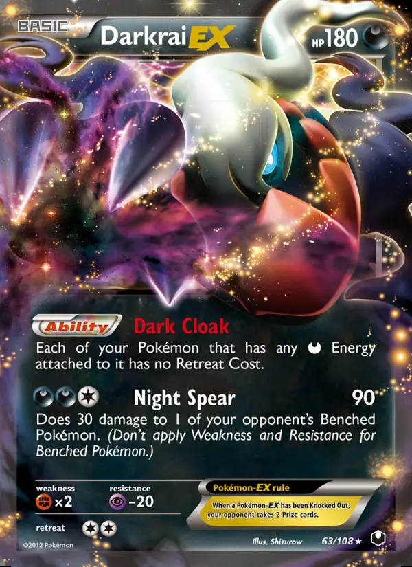 Image of the card Darkrai-EX