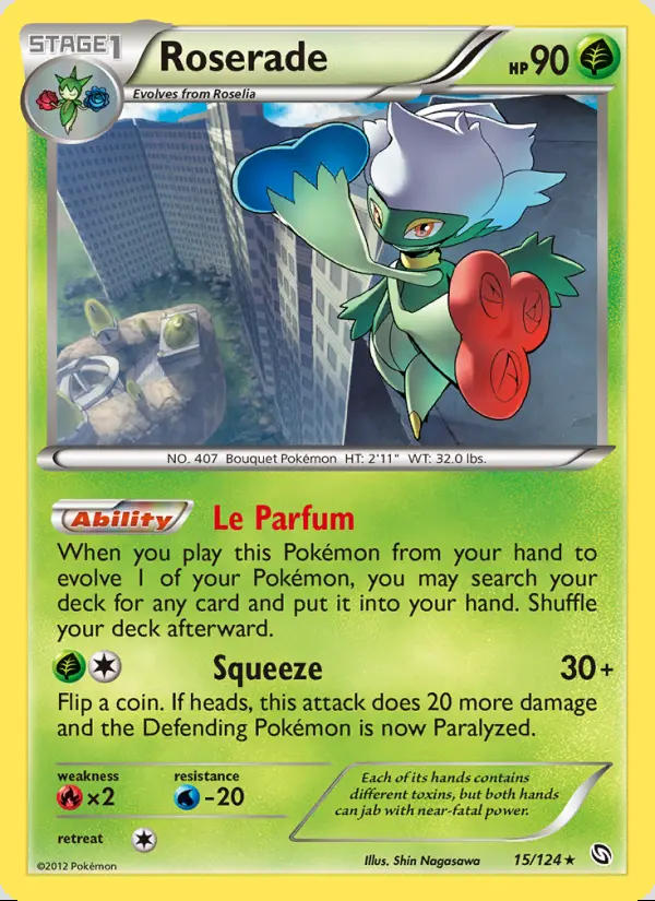 Image of the card Roserade