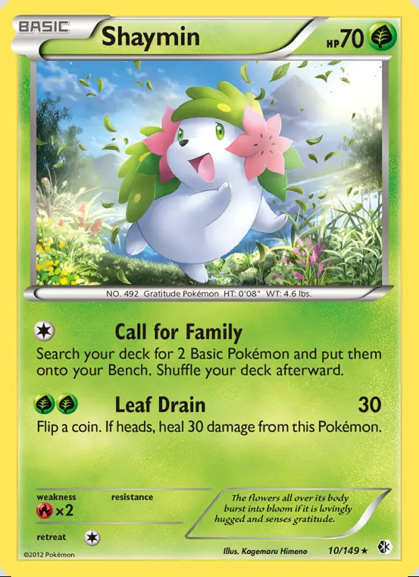 Image of the card Shaymin