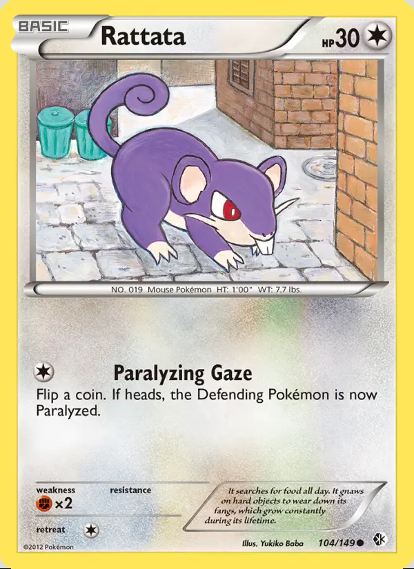 Image of the card Rattata