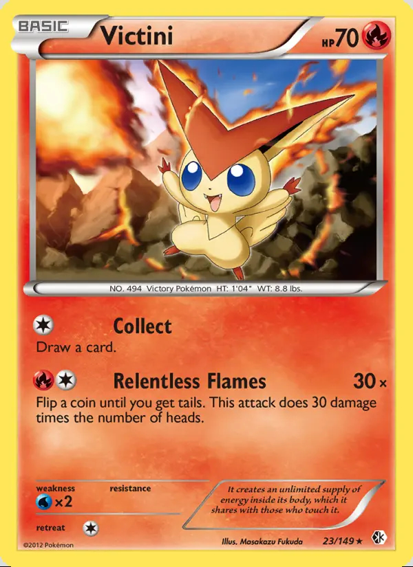 Image of the card Victini