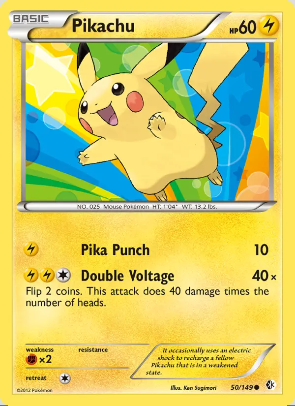 Image of the card Pikachu