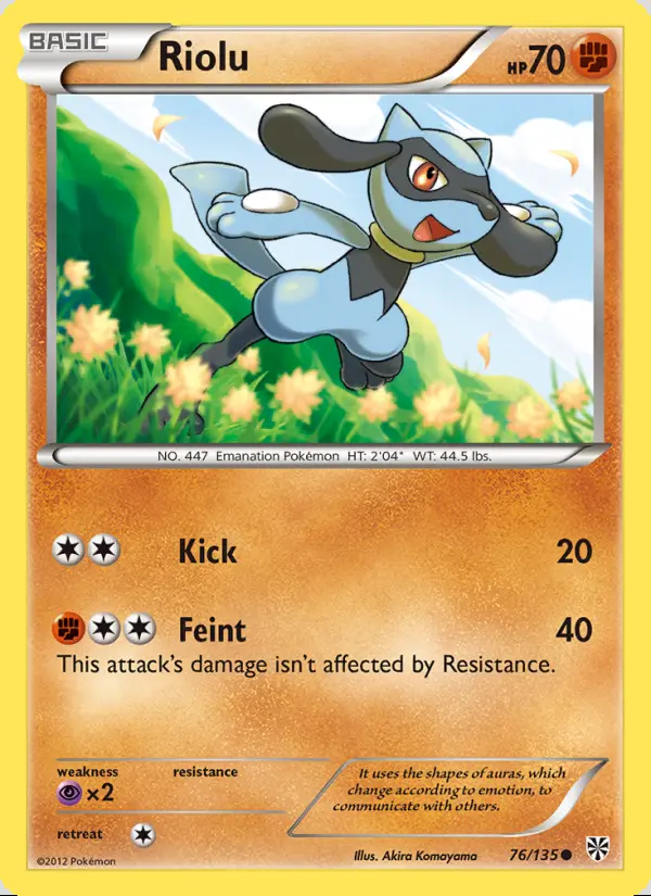 Image of the card Riolu