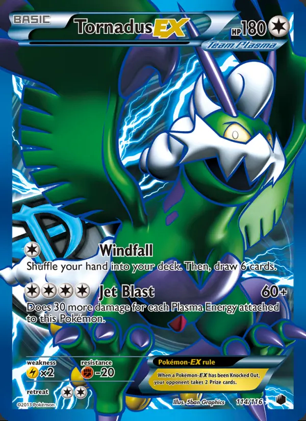 Image of the card Tornadus-EX