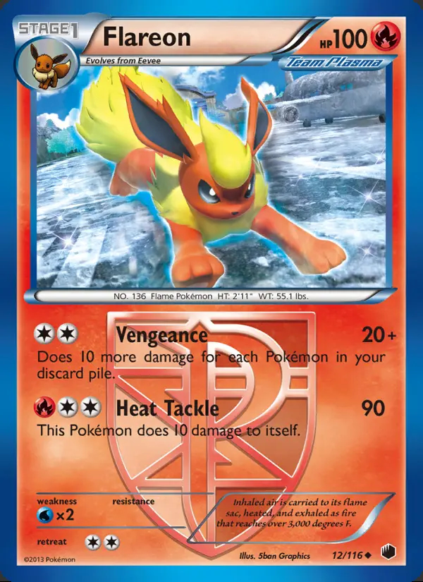Image of the card Flareon