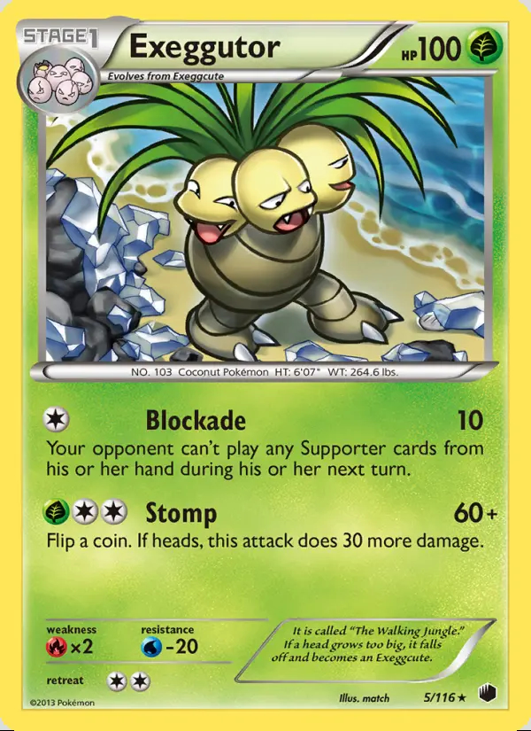 Image of the card Exeggutor