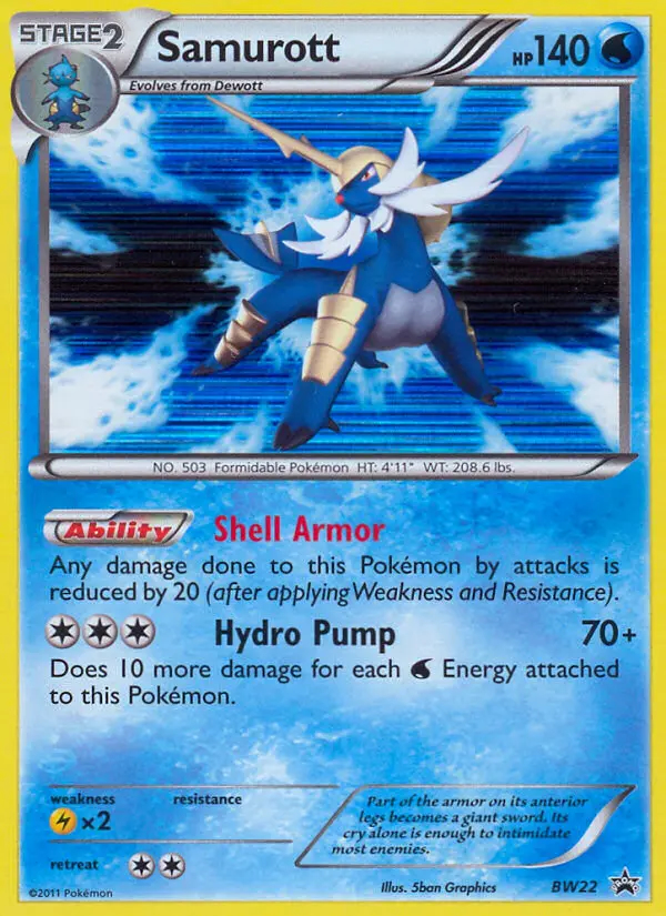 Image of the card Samurott