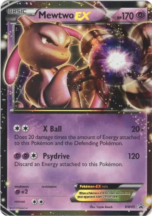 Image of the card Mewtwo-EX