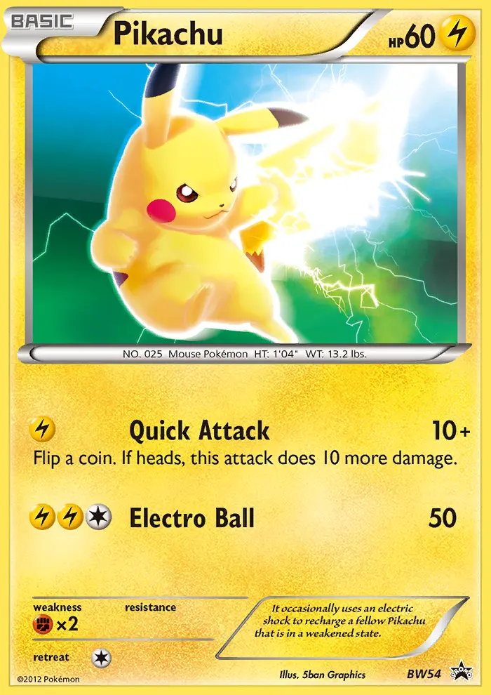 Image of the card Pikachu