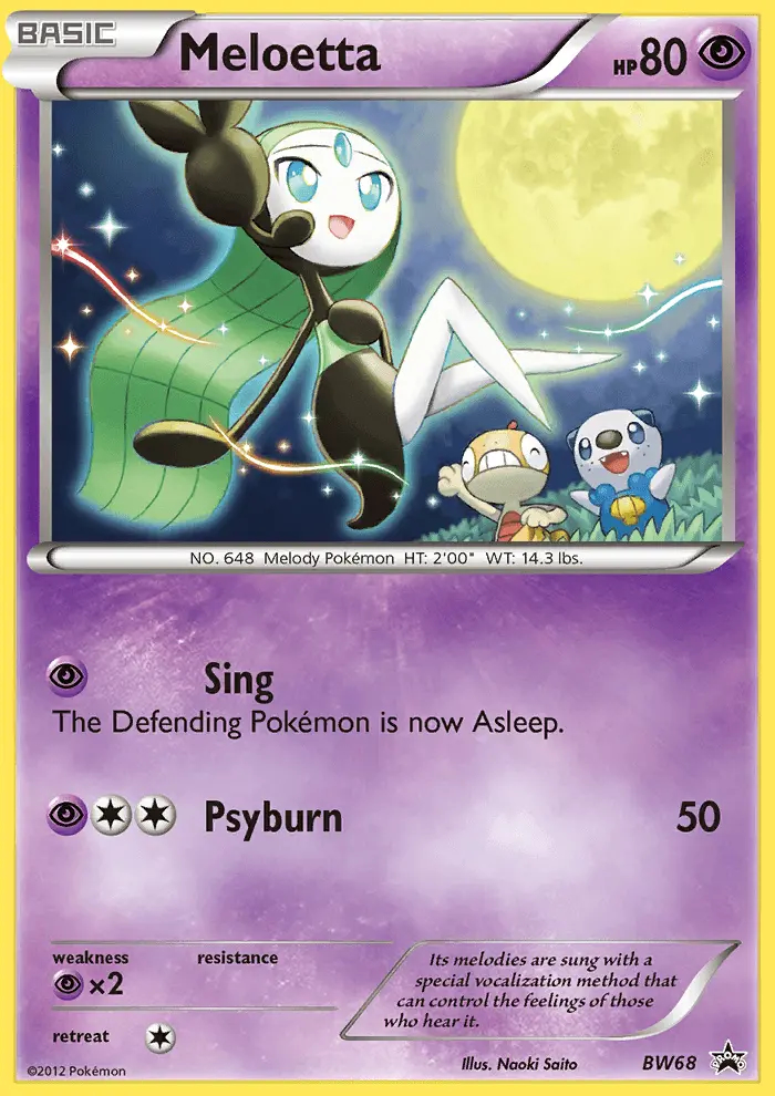 Image of the card Meloetta