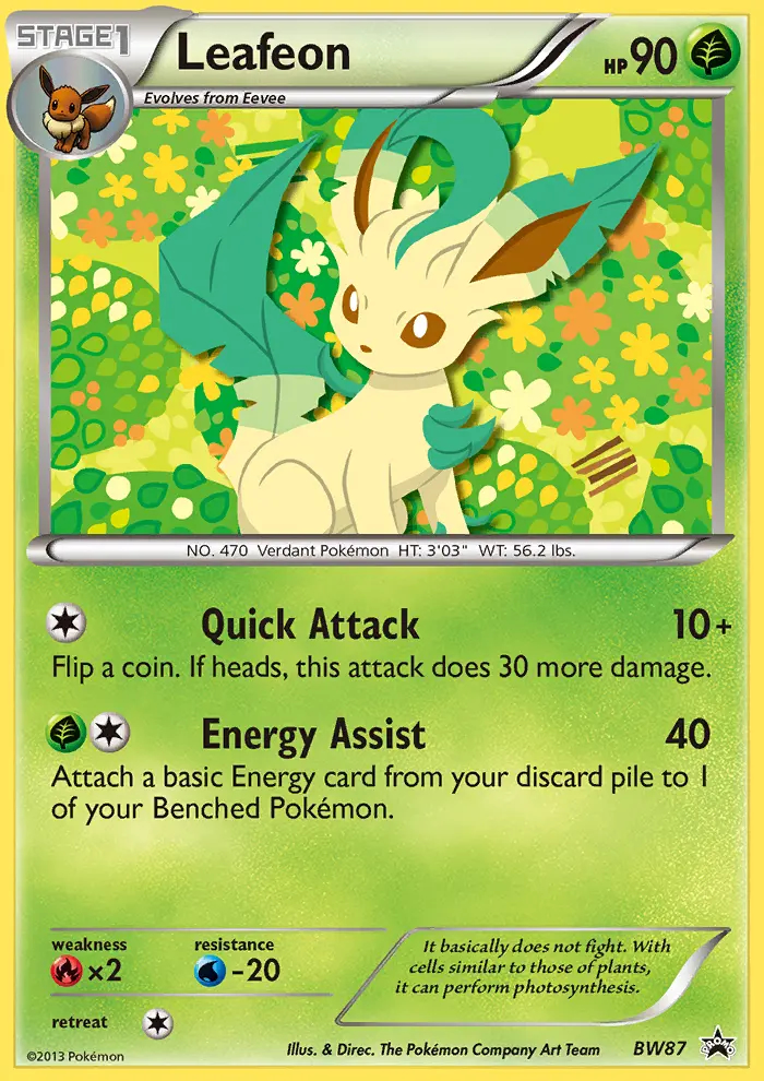 Image of the card Leafeon