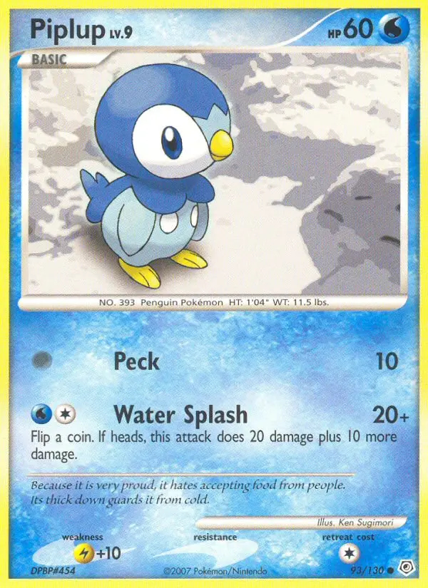 Image of the card Piplup