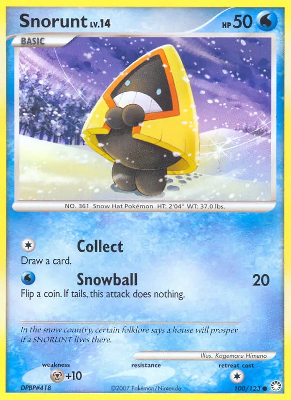 Image of the card Snorunt